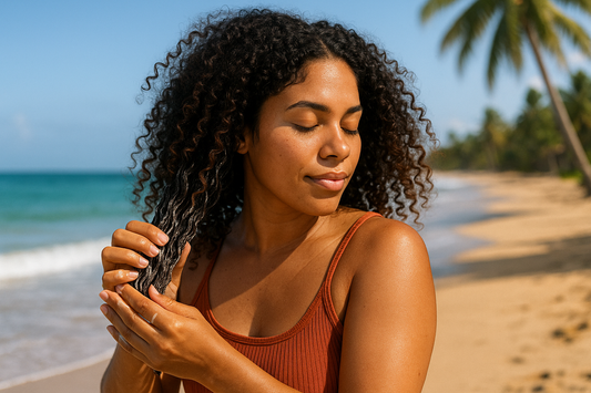🌞 Tratamientos capilares que tu cabello rizado agradecerá este verano