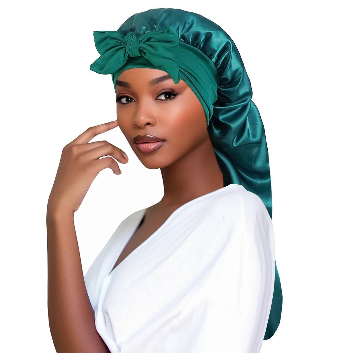 Big Satin Bonnet
