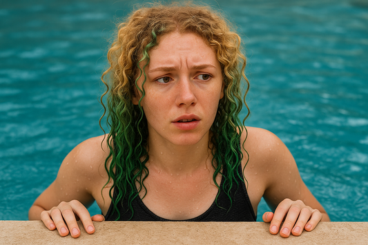 ¿Por qué el cabello se decolora en la piscina y no en el mar?