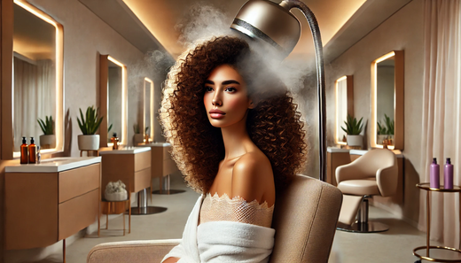 Tratamientos de Vapor para el Cabello Rizado